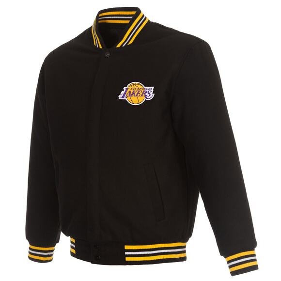 Los Angeles Lakers (NBA) Reversible All-Wool Jacket - Picture 3 of 6